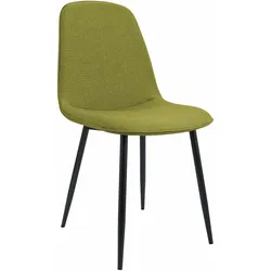 CLP Esszimmerstuhl Maryam Stoff   Farbe: grün, Material: Stoff