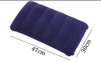 Uplift Treasures Inflatable Travel Camping Air Pillow dark Purple 18.5 * 11.81 In