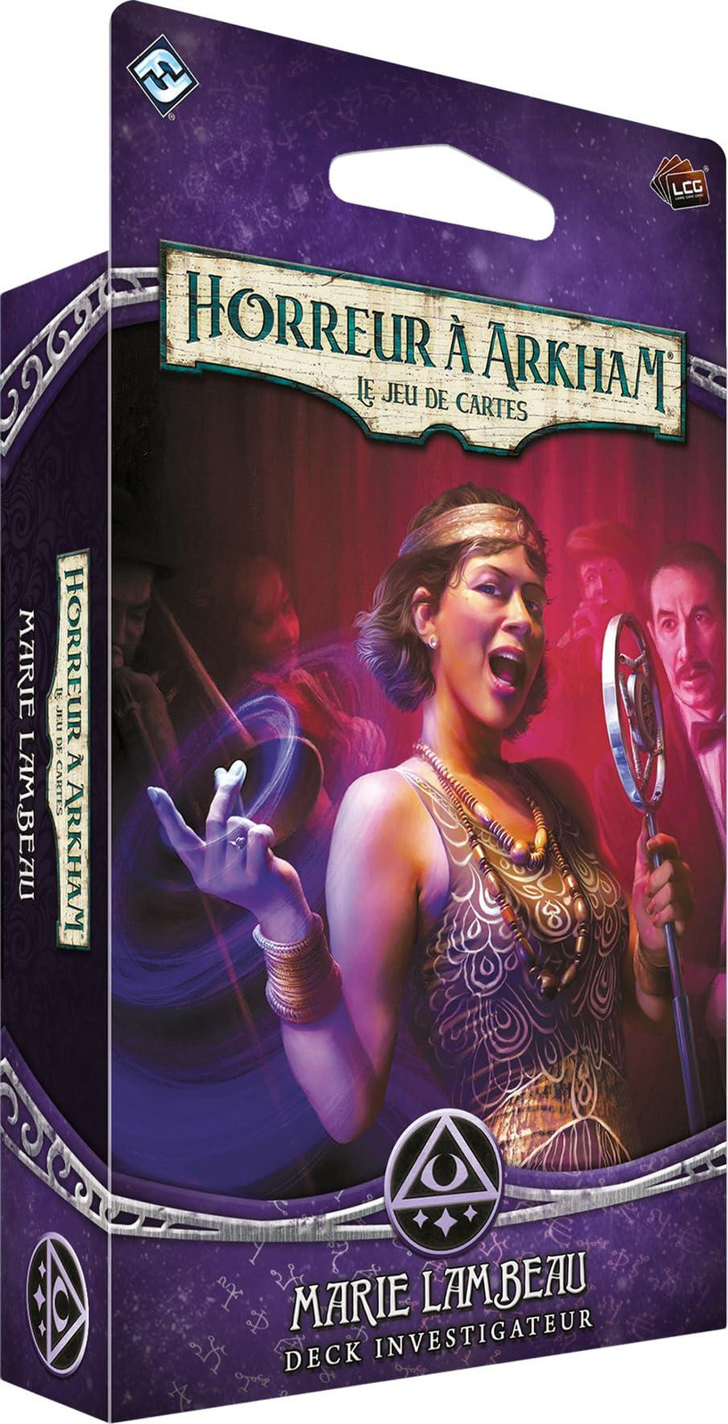 Asmodee - Horror in Arkham: Het kaartspel – Marie Lambeau, Onderzoeker – FFG