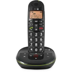 doro Schnurloses Telefon 380102 schwarz
