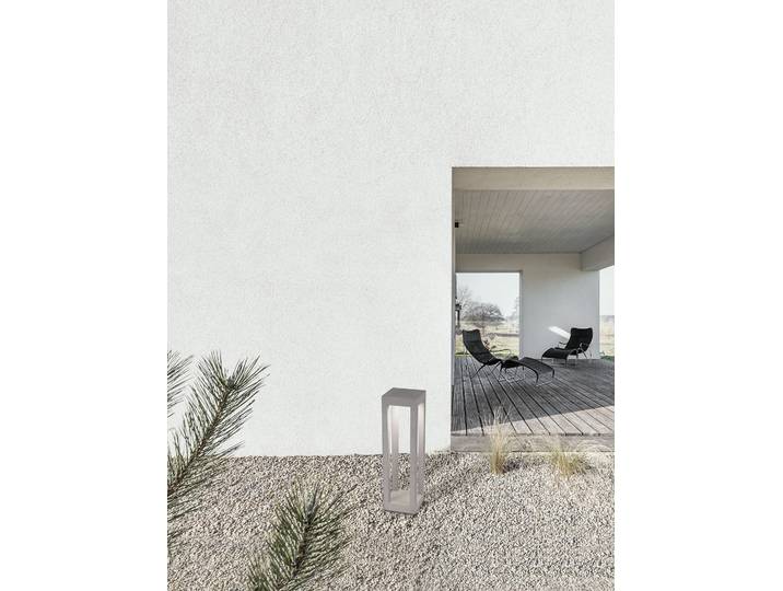 Lampe de chemin Bev 70cm Gris/Gris