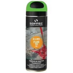Soppec Baustellenmarkierspray FLUO TP neongrün 500ml Spraydose