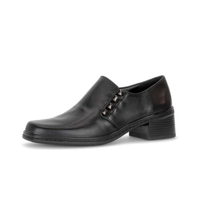 Slipper GABOR "Slipper", Damen, Gr. 37, schwarz, Schuhe Slipper