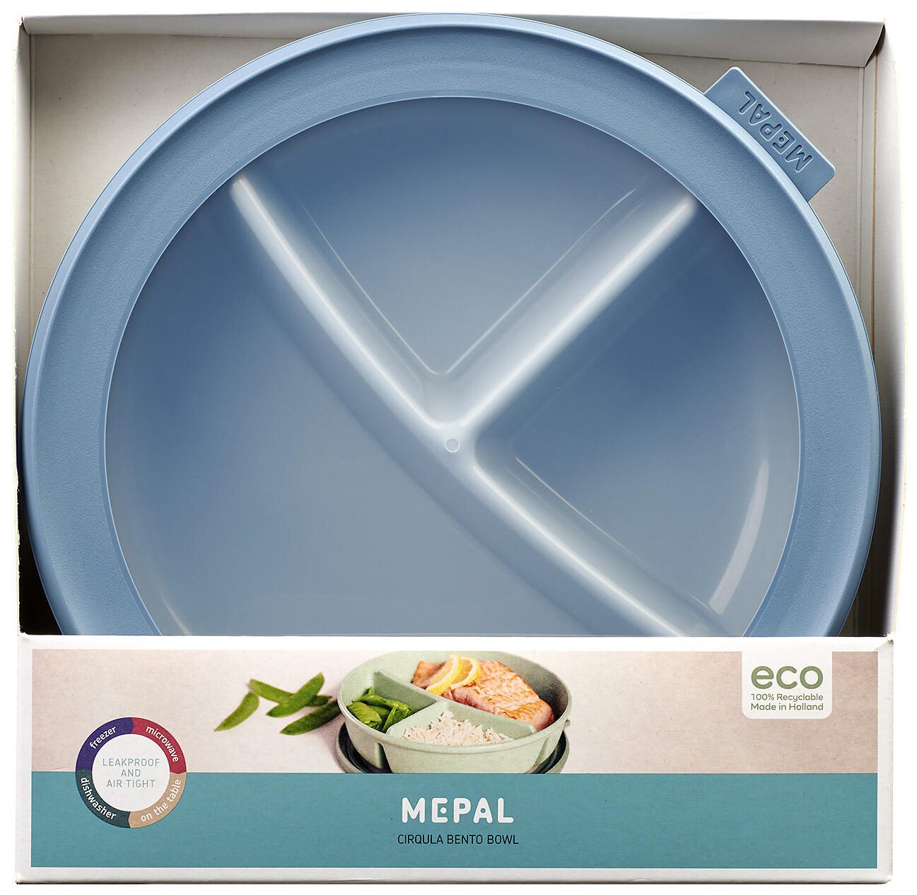 MEPAL Bento Bowl Cirqula, nordic blue, 1,0 l 106219015700