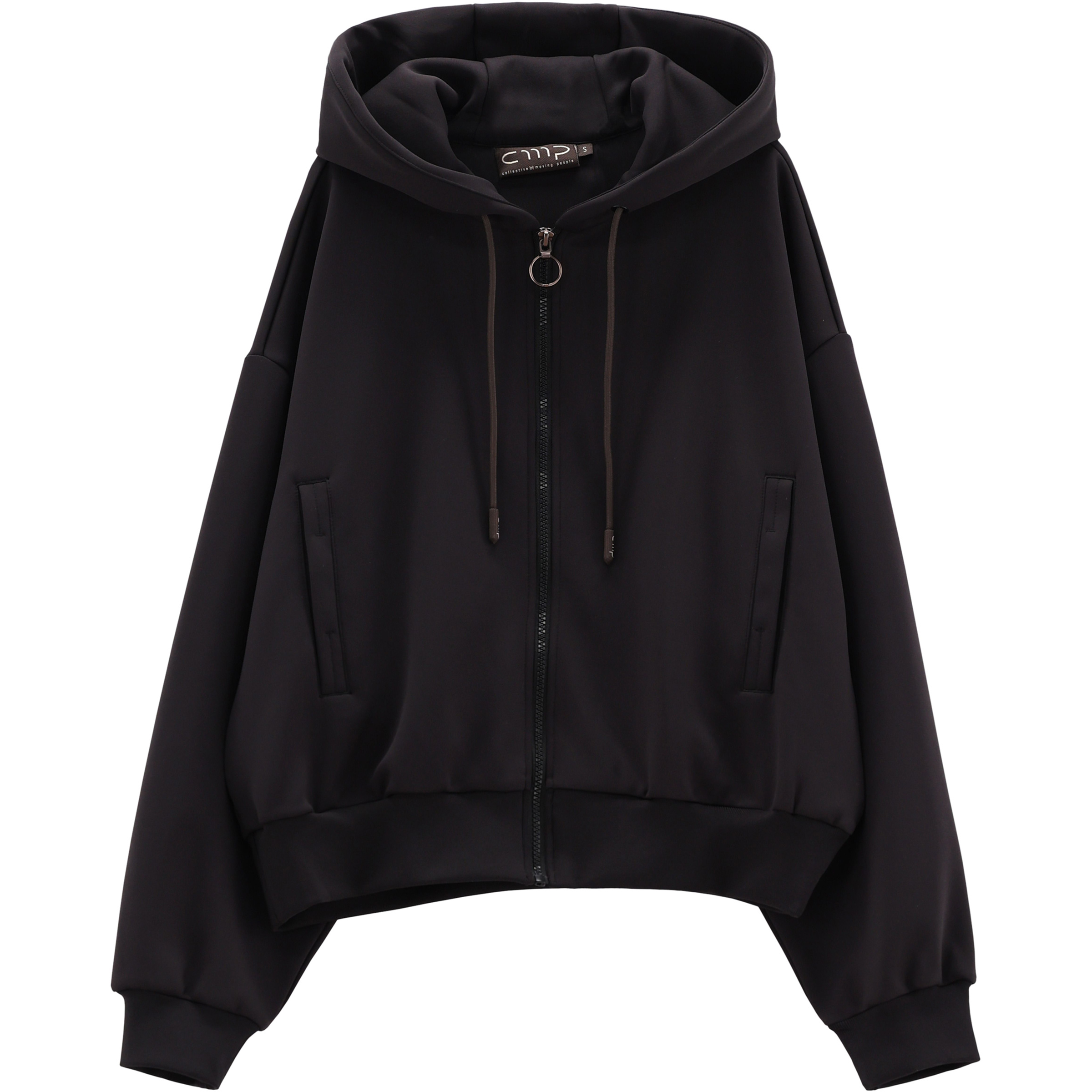 CMP Damen Freizeitjacke, Parkas schwarz Größe L Lifestyle Hautfreundlich