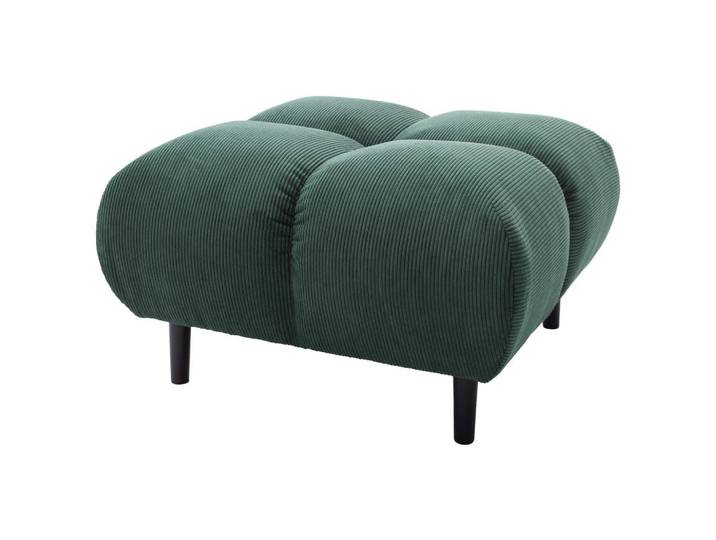 Pure Home Lifestyle Hocker, Grün, Holz, Buche, quadratisch, 73x41x73 cm, Fußauswahl, Wohnzimmer, Hocker, Sitzhocker