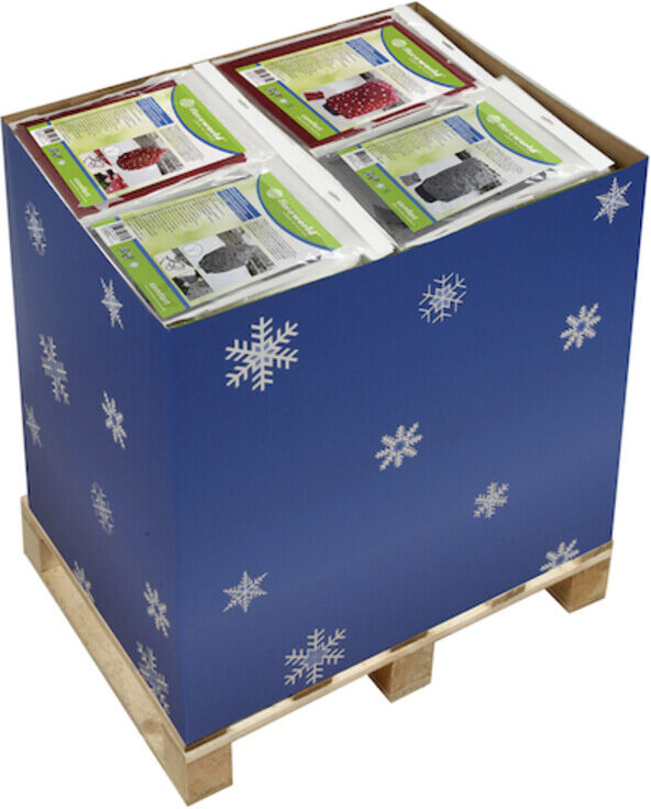 floraworld Hauben- u. WintervliesSte rnenmotiv FWDisplay (014484)
