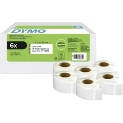Dymo, Etikettenrolle, LW-Rücksendeadress-Etiketten gross 500St/Rol (25 mm)