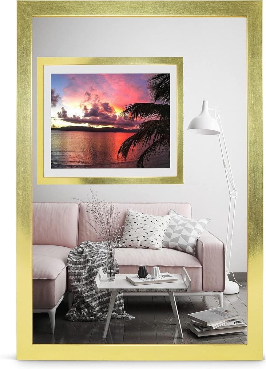 Fotolijst Alice Decoratieve lijst Goud glanzend 10 x 15 cm