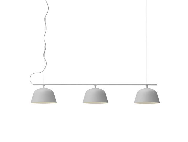 Muuto Lampe à suspension Ambit Rail gris