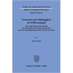 Chantrel:Vertrauen und Abhängigkeit als, Fachbücher von Julia Chantrel
