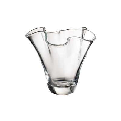 Dekovase VILLEROY & BOCH "Vase Blossom 18,5 cm transparent", bunt (transparent), Vasen