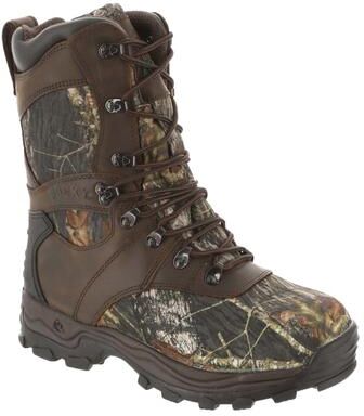 "Rocky Men's Sport Utility 9"" Outdoor in Brown/Camouflage, Size 10 M, Leather"