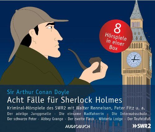 Doyle, Sir Arthur Conan - Acht Fälle für Sherlock Holmes - Kriminalhörspiele - Preis vom 05.10.2026 03:47:11 h
