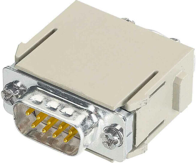 Harting Embase à broches D-Sub femelle, 9 pôles 09140093001 (09140093001)
