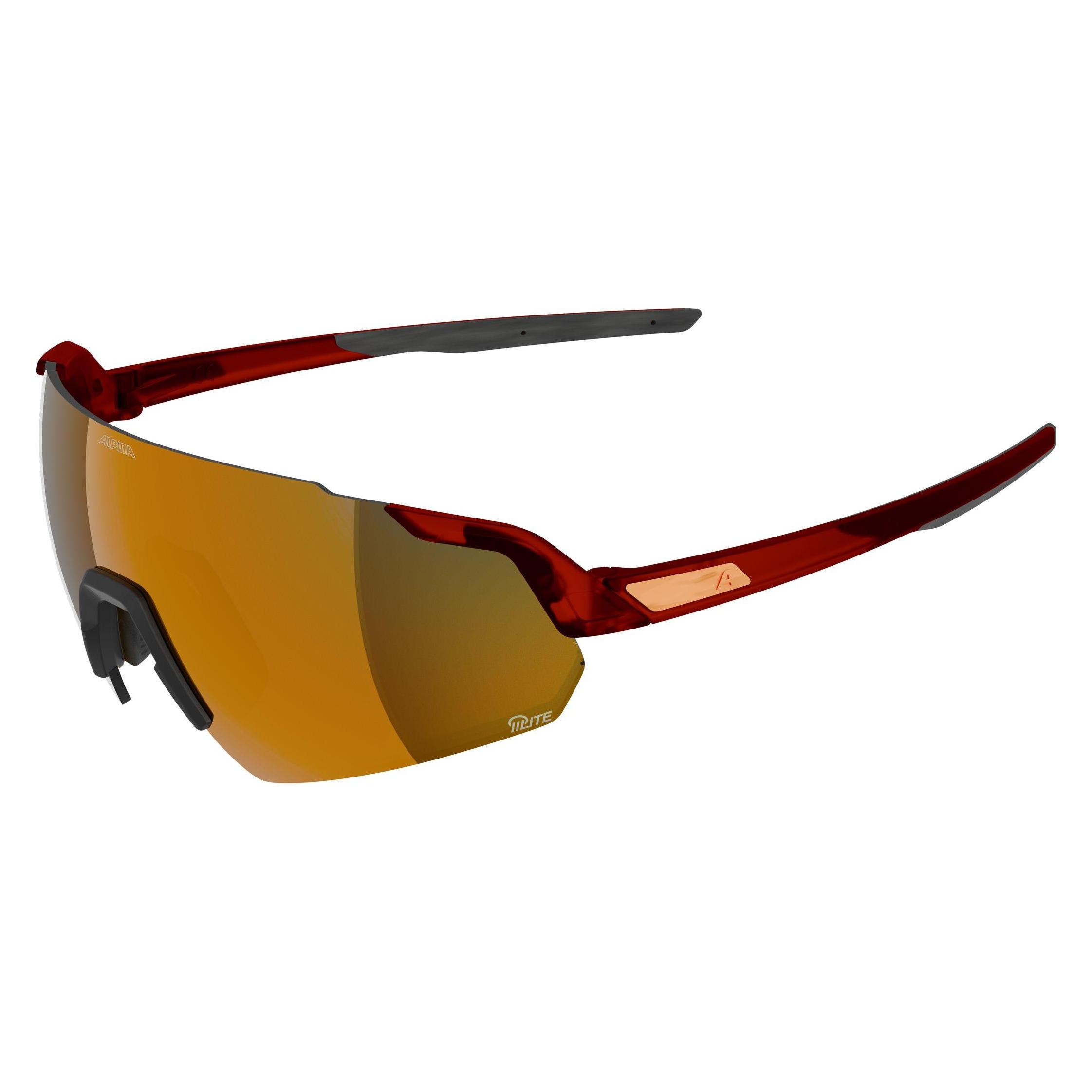 Alpina Turbo AIR Q-Lite (Matt, Red, Red Transparent, translucent mat, Mirror Gold) (A8774051)