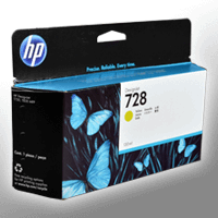HP Tinte F9J65A 728 yellow