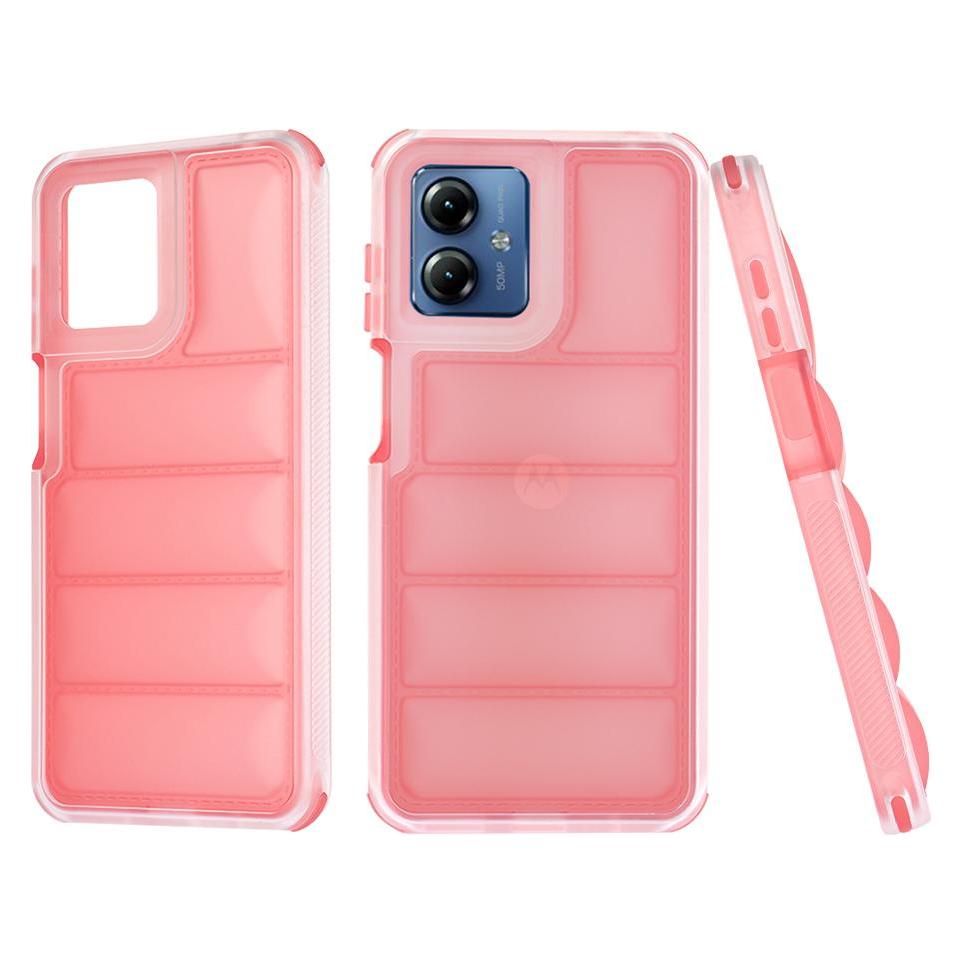 Techsuit - Wave Shield - Motorola Moto G14 - Red (Motorola Moto G14) (56350313)