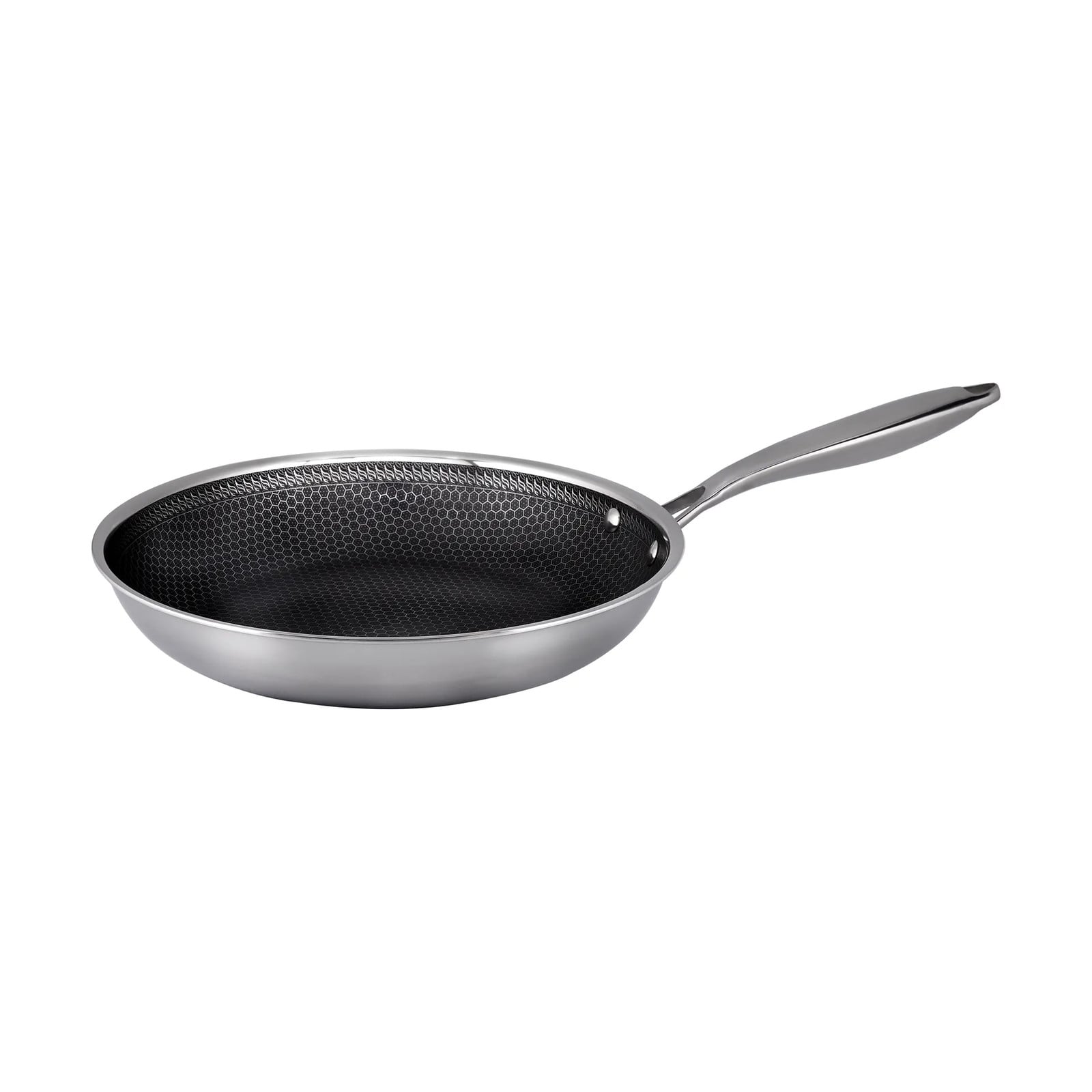 Hâws Santo koekenpan met hybrid coating, Ø30 cm, Zilverkleurig