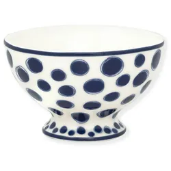 GreenGate Snackschale Tippa blue, Ø 10, Höhe 6,5 cm
