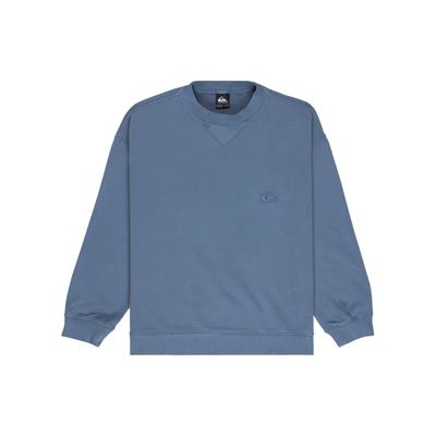 Fleecepullover QUIKSILVER "Essential", Damen, Gr. XS, china blau, Obermaterial: 100% Baumwolle., Sweatshirts Fleecepullover