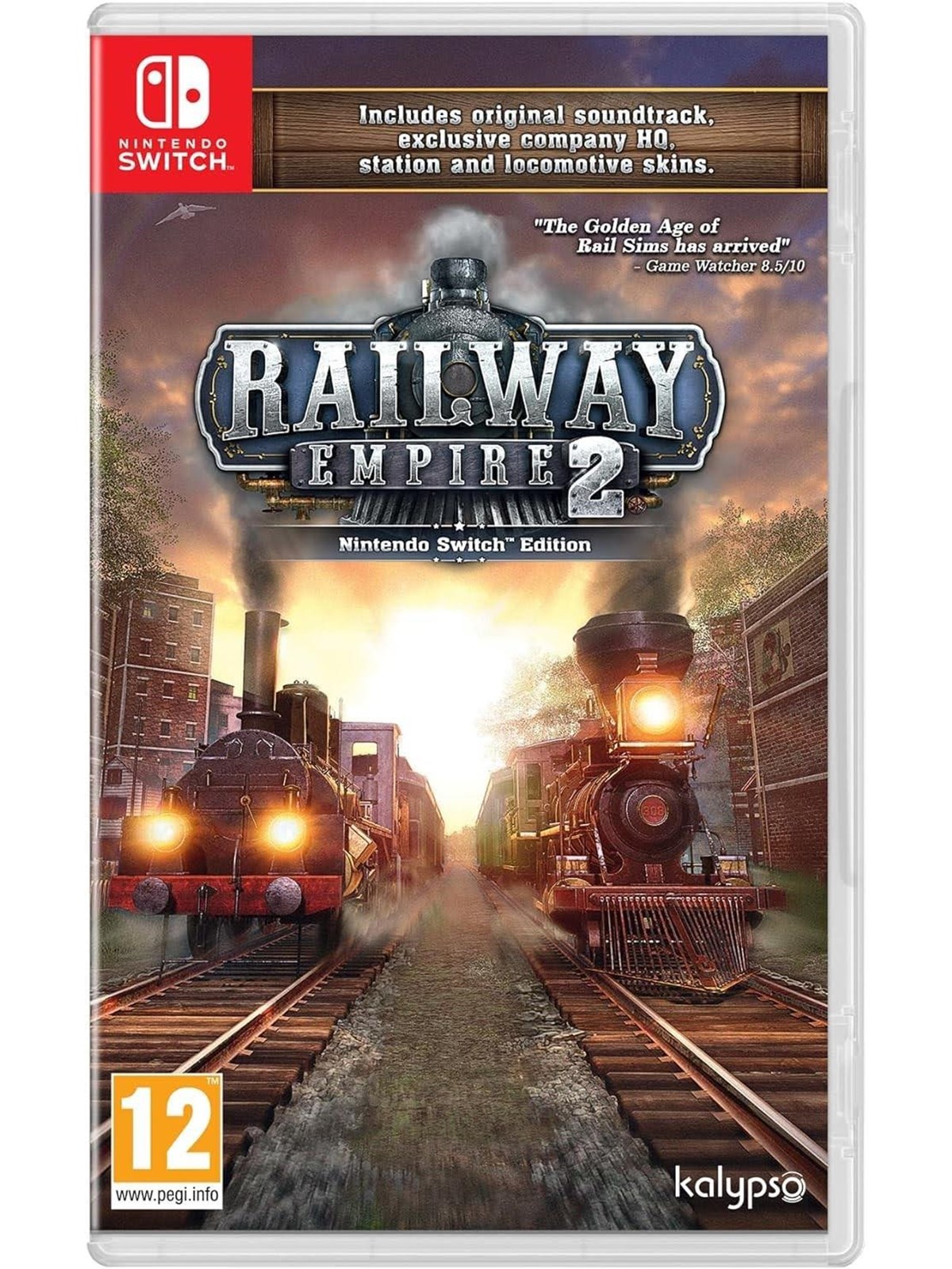 Railway Empire 2 (Deluxe Edition) - Nintendo Switch - Simulator - PEGI 12