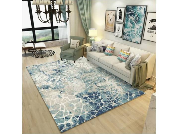 Tapis de salon nordique simple table basse moderne - Aueq - chambre à coucher tapis de chevet chambre à la maison 120*160cm