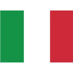CoverYourDesk, Unterlage, Schreibtischunterlage Flagge Italien (70 x 50 cm)