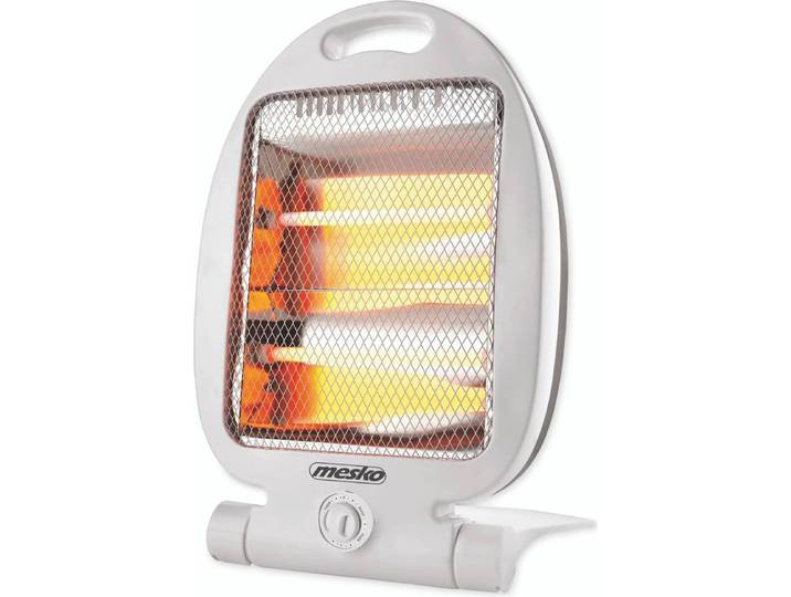 Mesko Home MS 7710 Indoor White 800 W Quartz electric space heater