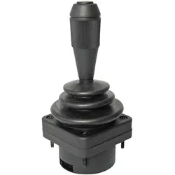 APEM Joystick 2 Achsen Hall, Schalter + Taster, Schwarz