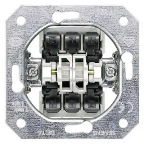 Siemens Schalterprogramm Jalousie-Schalter Delta 5TA21180KK 1St.