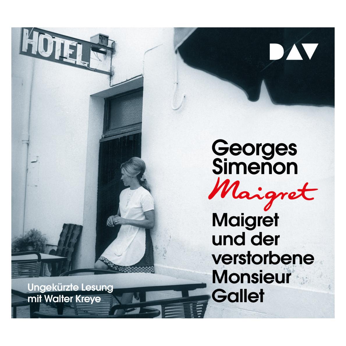 Audio Verlag Maigret und der verstorbene Monsieur Gallet (Georges Simenon, Deutsch) (16419367)