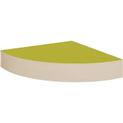 Viertelkreis-Eckpodest R 150 cm mit Linoleum-Deckplatte