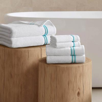 Madison Park Roan Border 6 Piece Towel Set