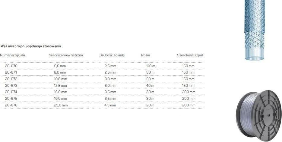 Cellfast multifunctionele versterkte slang type B, 30 meter, 19,0 x 3,5 mm, inclusief standaard
