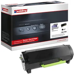 edding Toner EDD-6008 schwarz kompatibel zu LEXMARK 50F2U00
