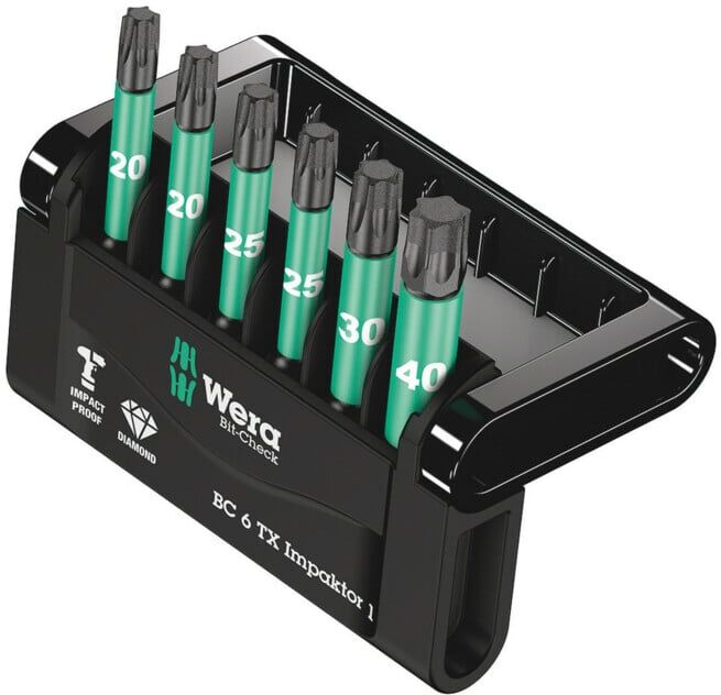 Assortiment de bits Wera, Mini-Check Impactor 2 (05057693001)