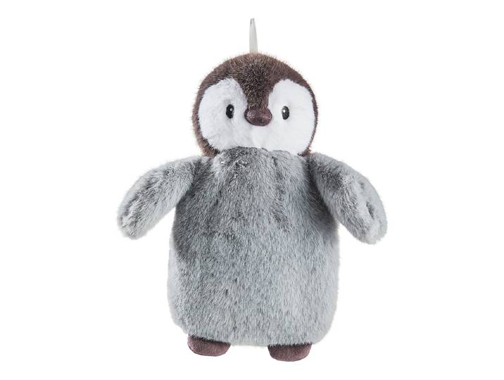 Wärmflasche Pinguin Grau/Grau 35 x 40 x 10cm Polyester