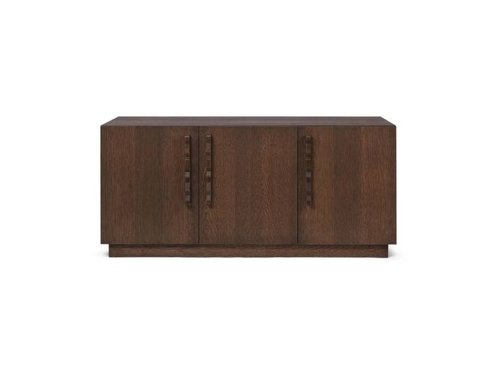 Ferm Living Unda Sideboard 146x68x50 cm Dark Stained Oak