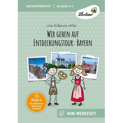 Wir gehen auf Entdeckungstour: Bayern, Set von Julia Kulbarsch-Wilke, Lernbiene, 978-3-7468-1148-2