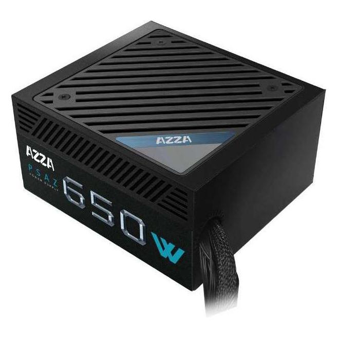 Azza netzteil 650w psaz 120mm black (80+ bronze) retail (650 W) (PSAZ-650B)