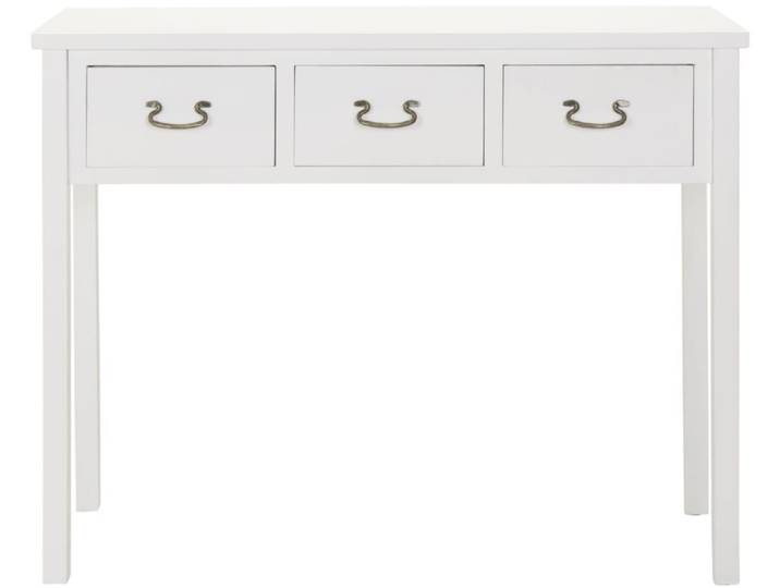 Consoles en pin/mdf, blanc