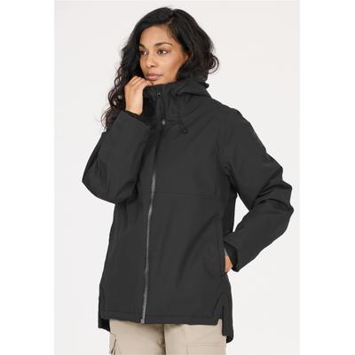 Softshelljacke WHISTLER "Cala", Damen, Gr. 46, schwarz, 100% Polyester, unifarben, normal, ohne Ausschnitt, Jacken Softshelljacke, mit Bionic Finish DWR-Ausrüstung