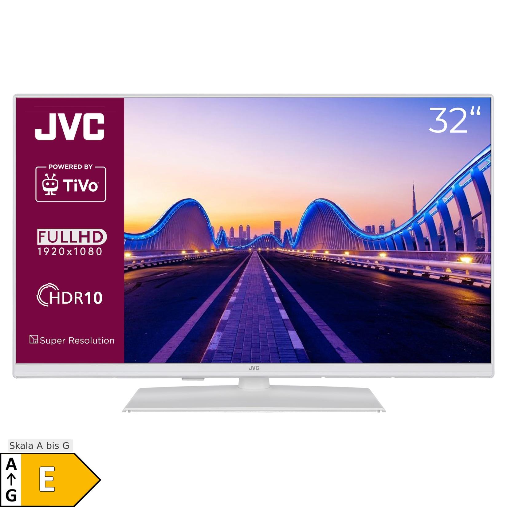 JVC LT-32VF5355W Fernseher 32 Zoll Smart TV by TiVo Full HD, HDR, Triple Tuner, 6 Monate HD+ (2026)