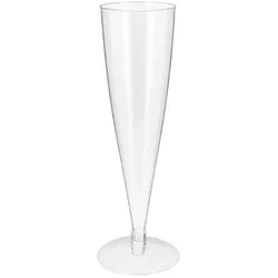 MONOUSO - Mehrweg Sektglas aus PS 150ml 2-teilig (432 Stück)