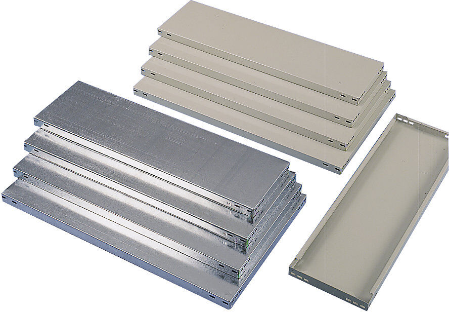 Fachboden, Breite 1300 mm, VE 5 Stk, Tiefe 400 mm, Traglast 125 kg, grau hofe