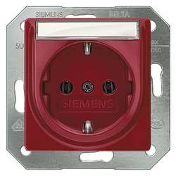 Siemens Schalterprogramm Schutzkontakt-Steckdose Delta Rot 5UB1536 1 St.