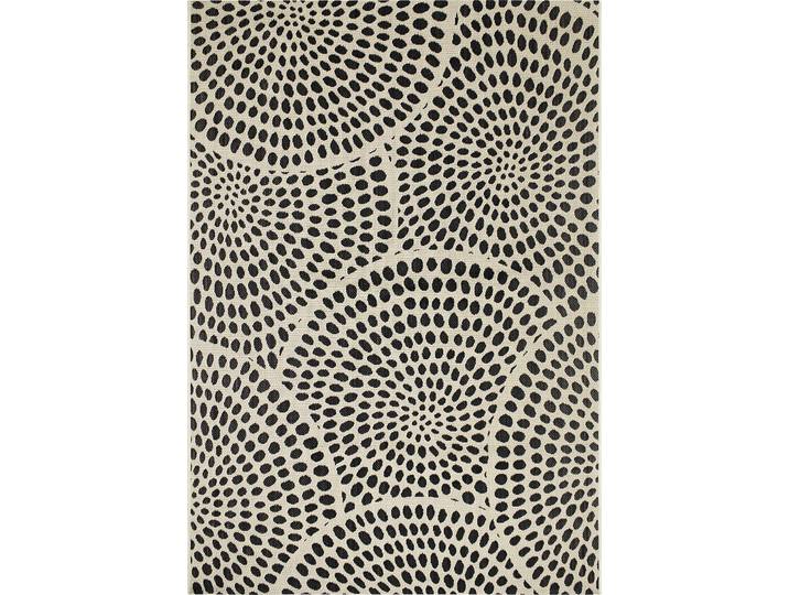 Outdoor-Teppich Jolie schwarz-beige Polypropylen 80 x 200 cm