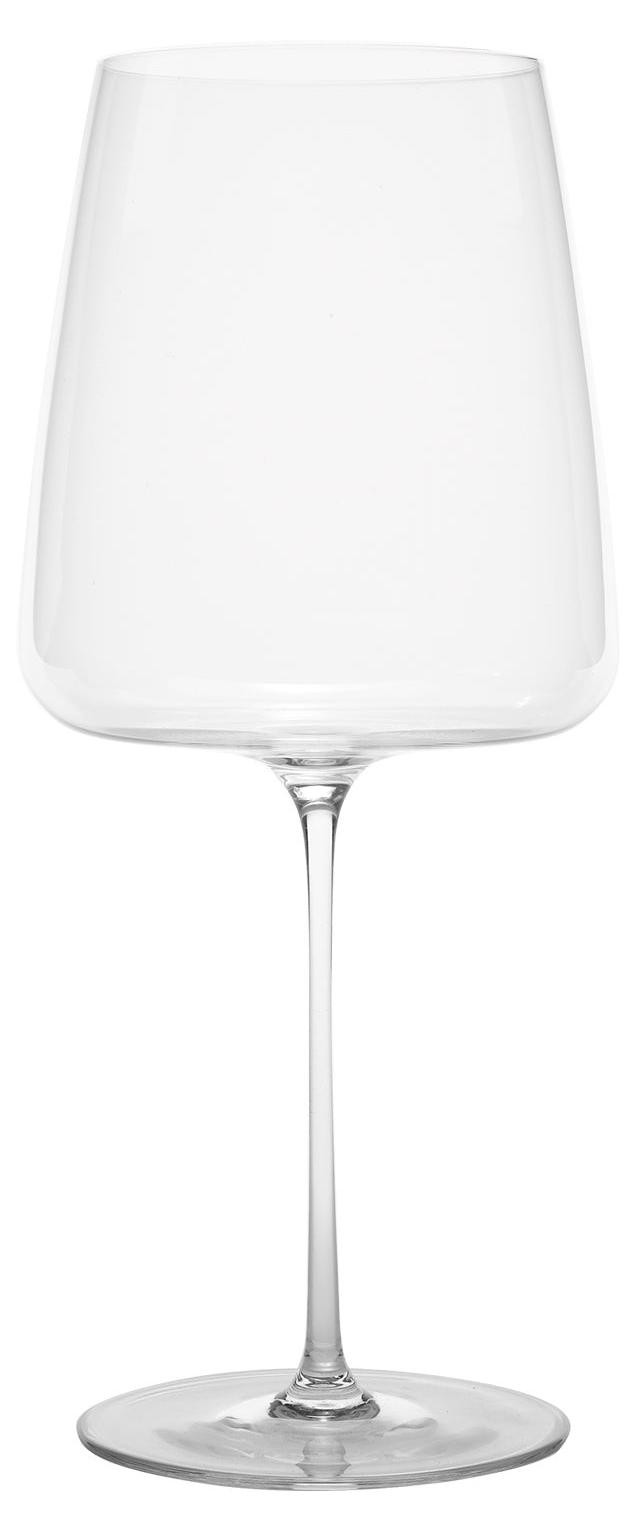 Zafferano Set van 2 Ultralichte Roodwinglazen van Kristalglas, 75 cl, Transparant