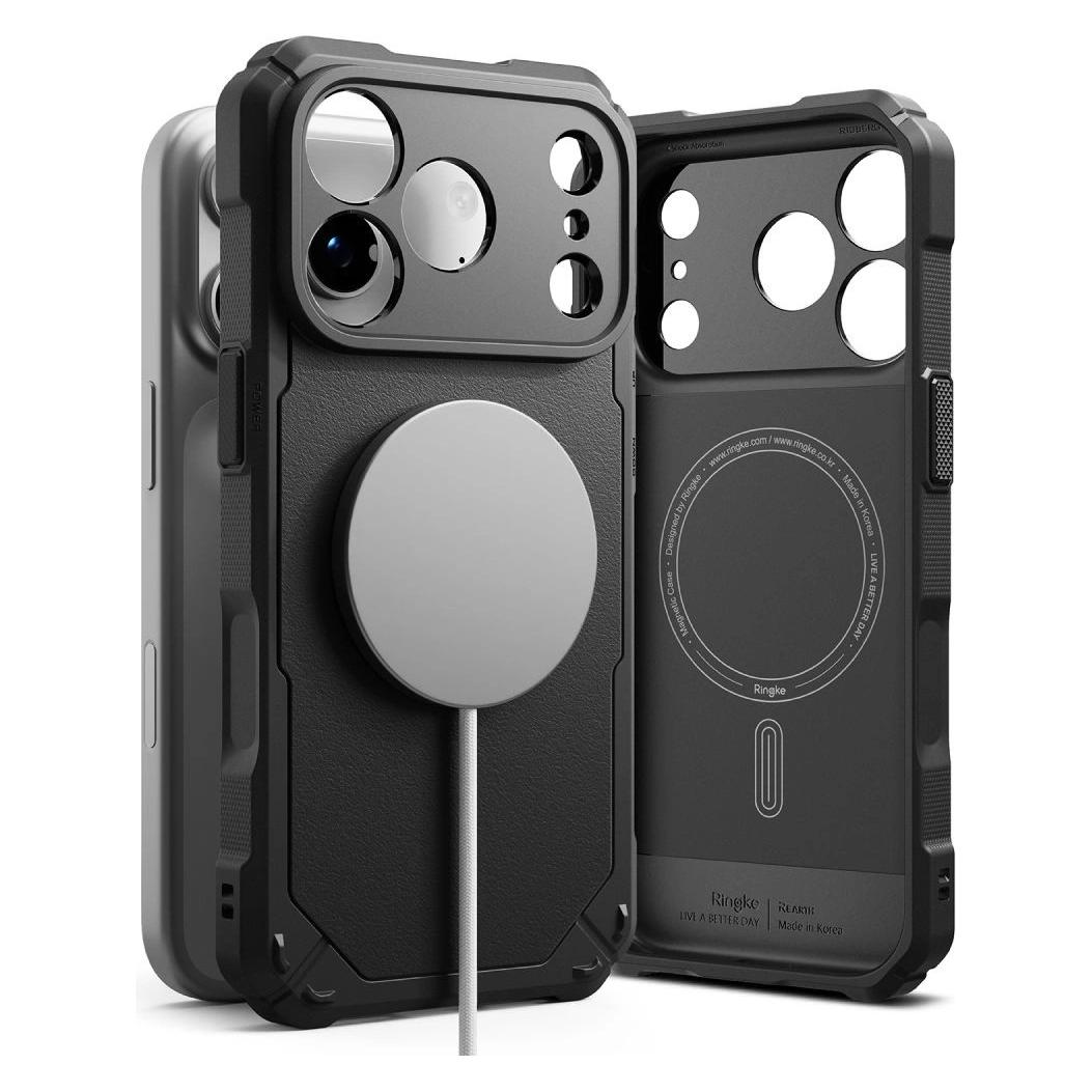 Ringke Rugged Gear Magnetic Magsafe Iphone 17 Pro / 18 Pro Black (Apple iPhone 17 Pro, Apple iPhone 18 Pro) (8800380463295)